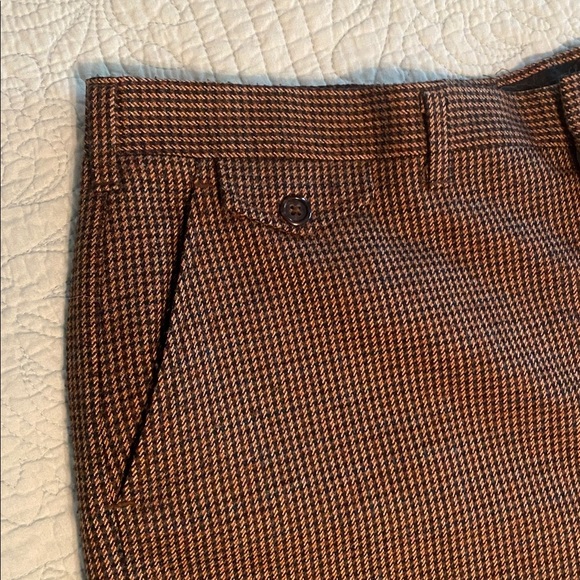 Haggar Imperial Houndstooth Trousers - Picture 2 of 6